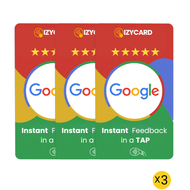 IzyCard Google Reviews Pack