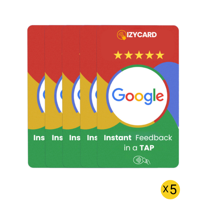 IzyCard Google Reviews Pack