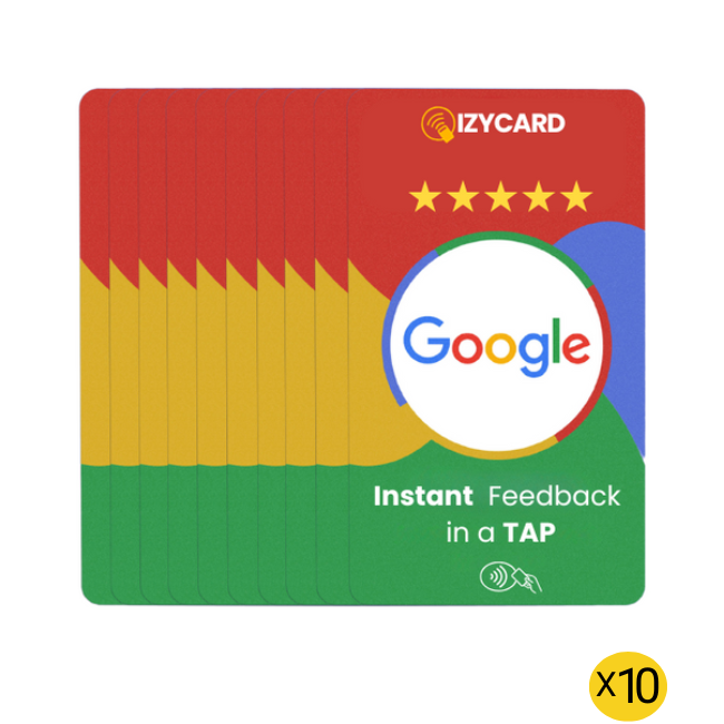 IzyCard Google Reviews Pack