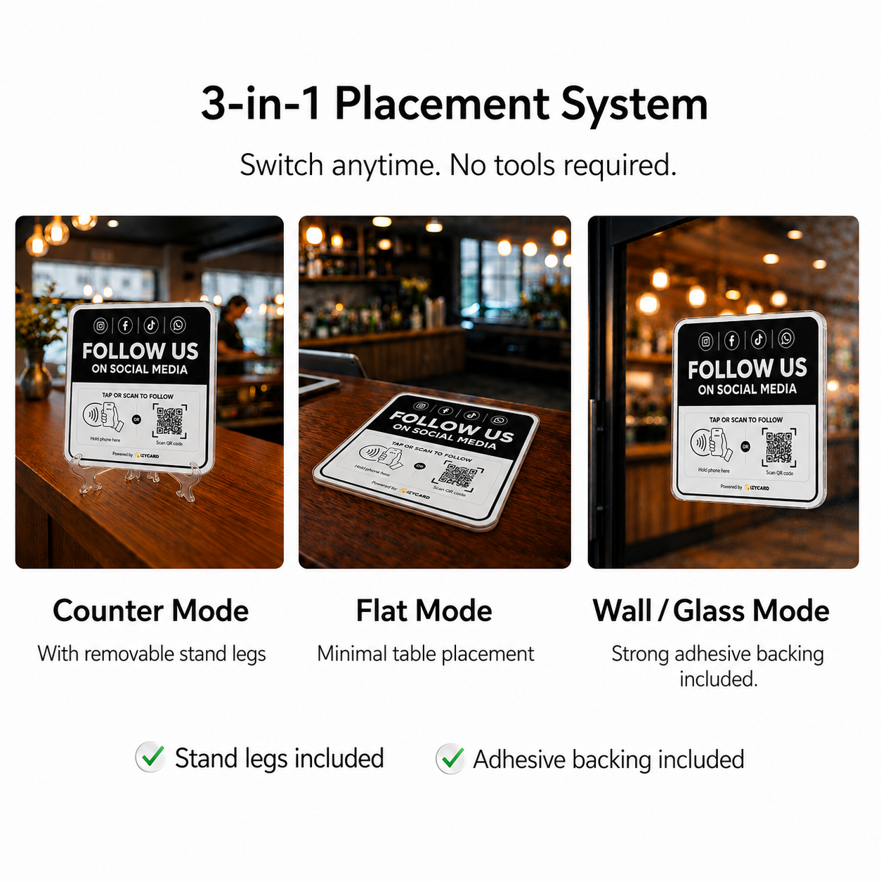 Social Media Smart Stand (3-in-1)