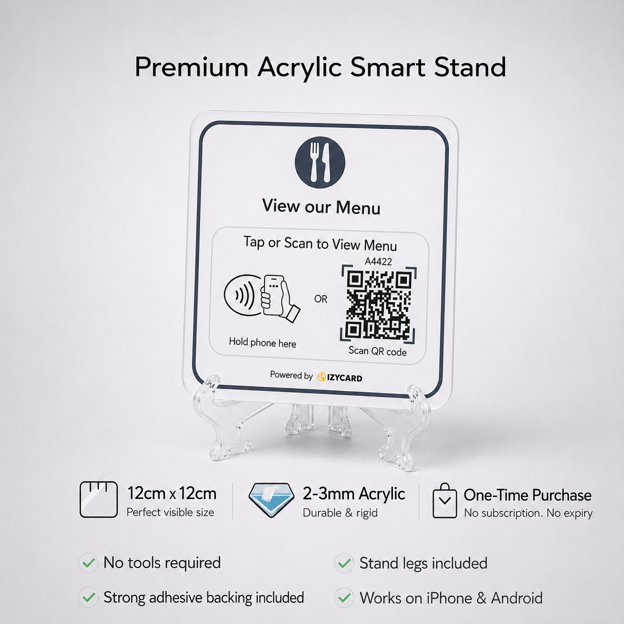 Menu Smart Stand (3-in-1)