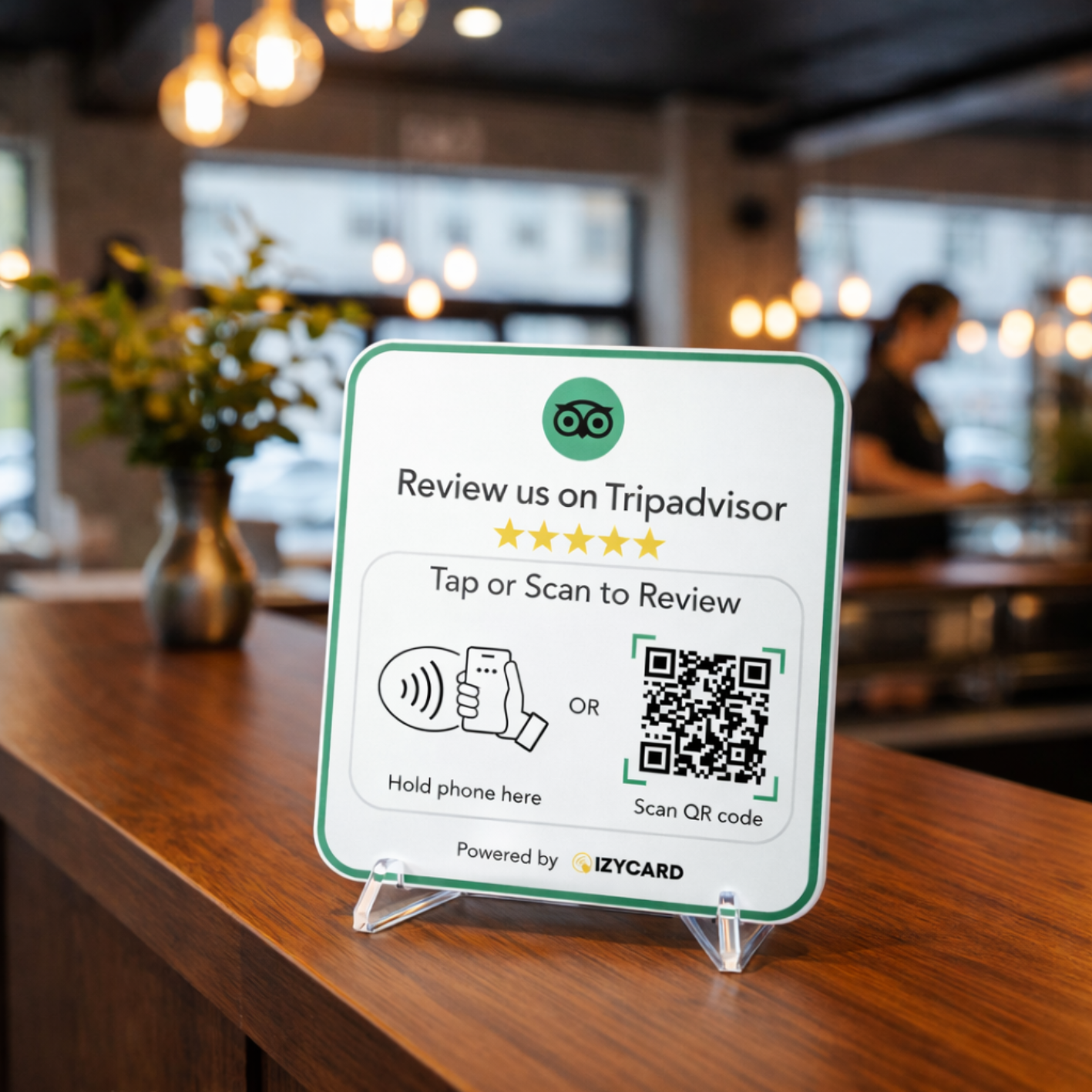 Tripadvisor Review Stand