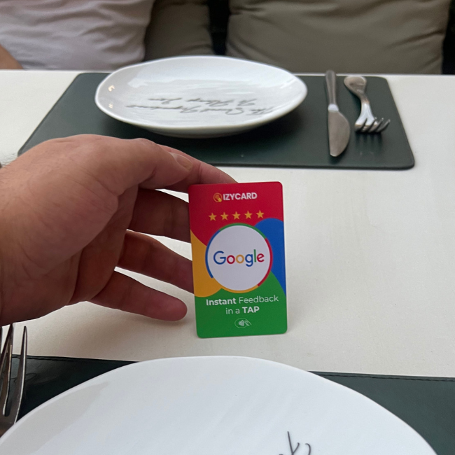 Google Review IzyCard