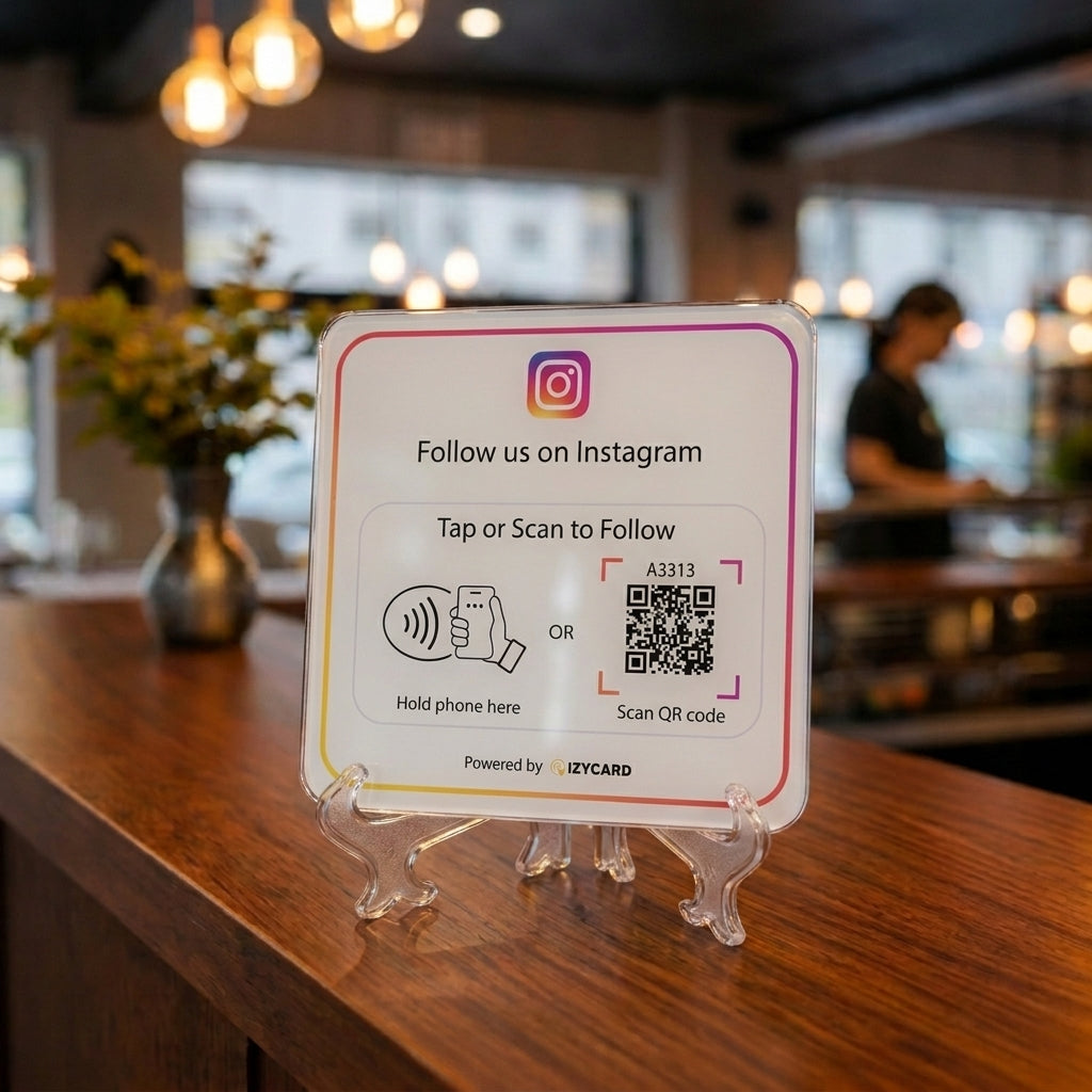 Instagram Follow Smart Stand (3-in-1)