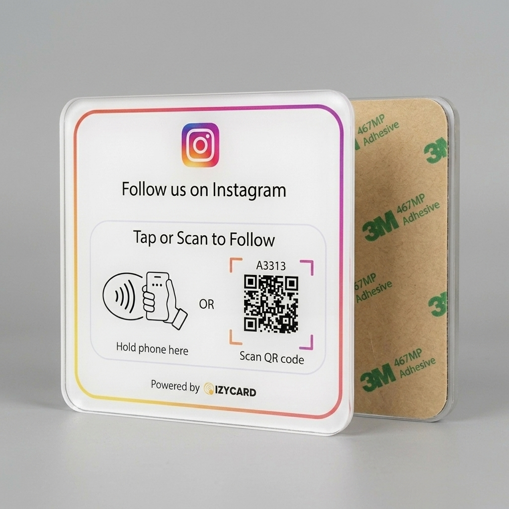 Instagram Follow Smart Stand (3-in-1)