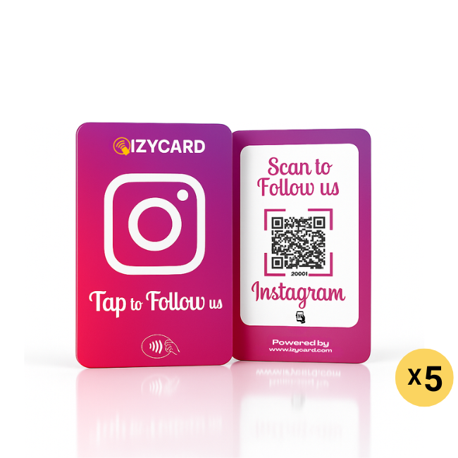 IzyCard Instagram Follow