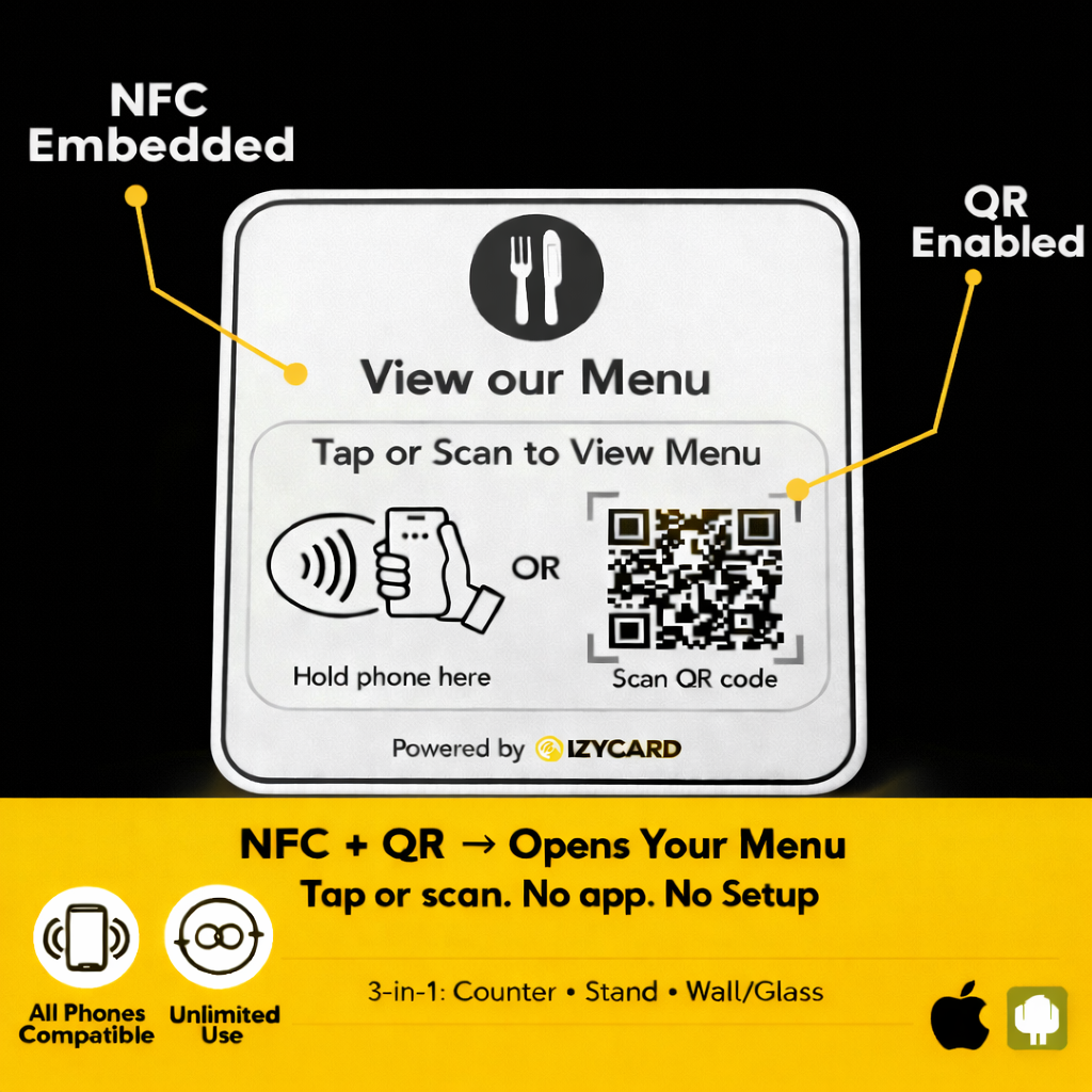 Menu Smart Stand (3-in-1)