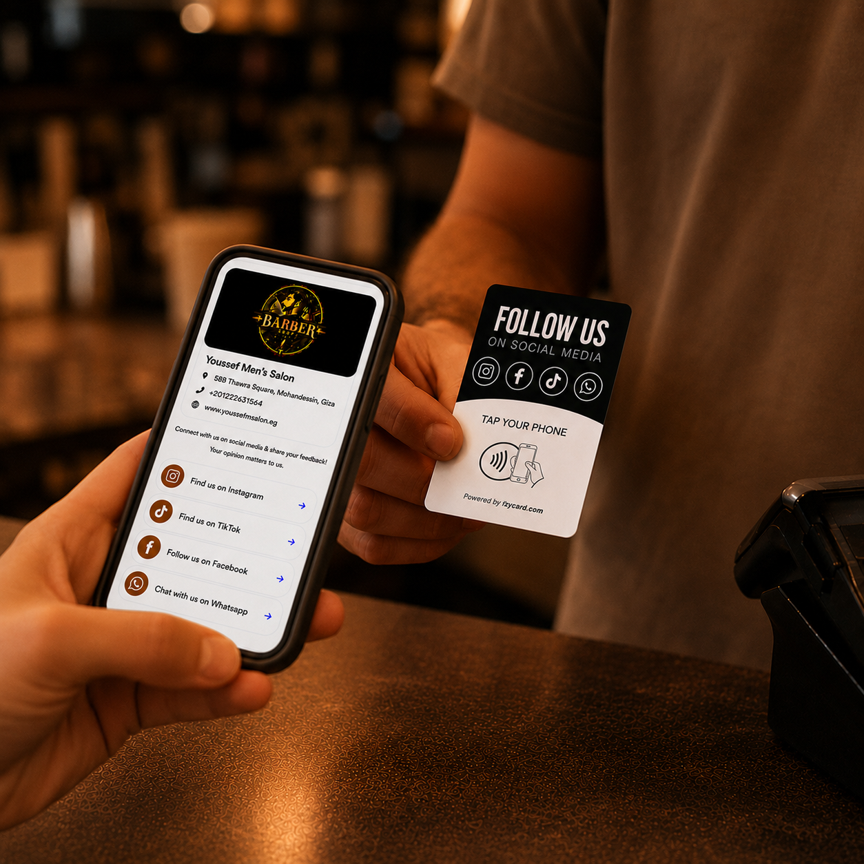 Social Media IzyCard