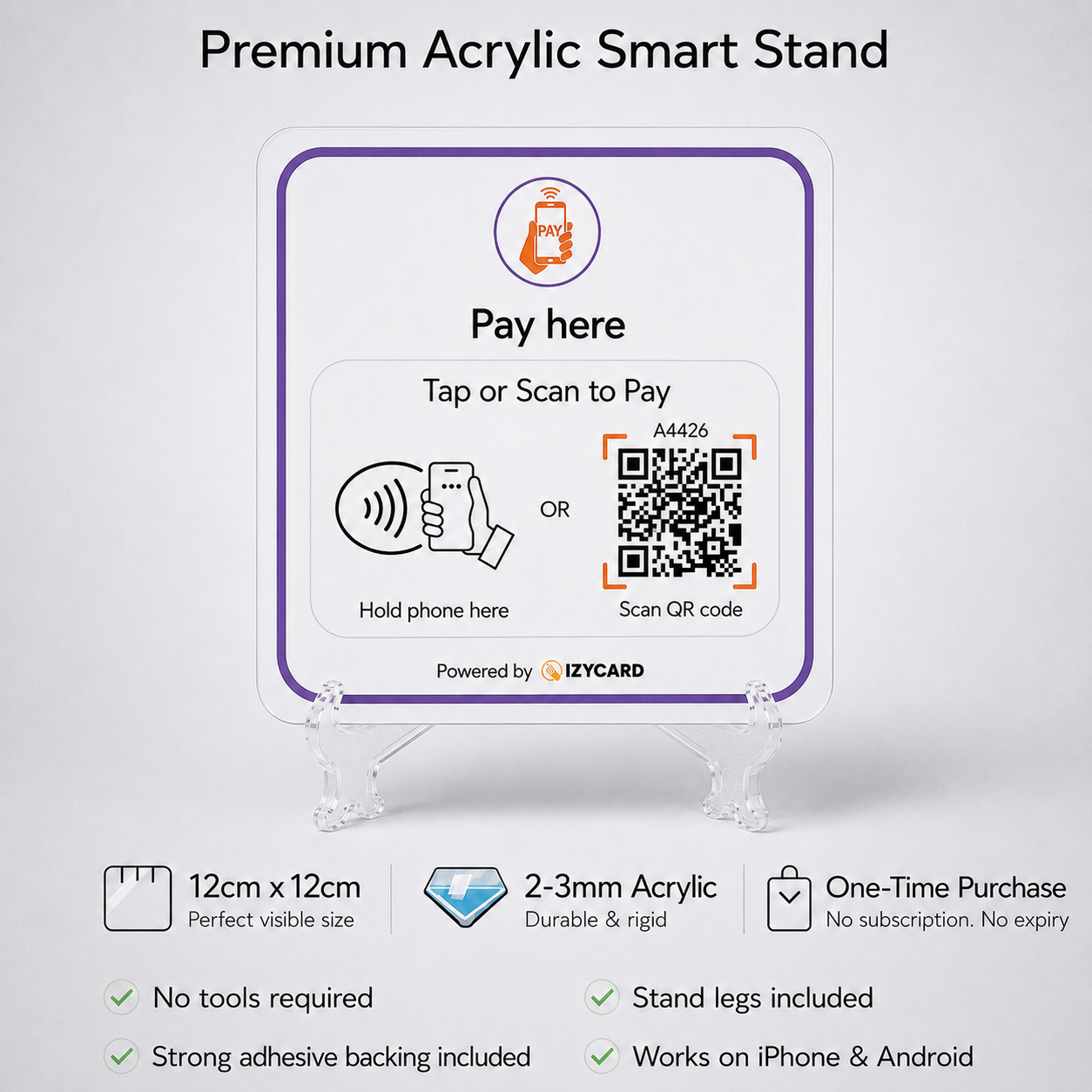 e-Payment Smart Stand (3-in-1)
