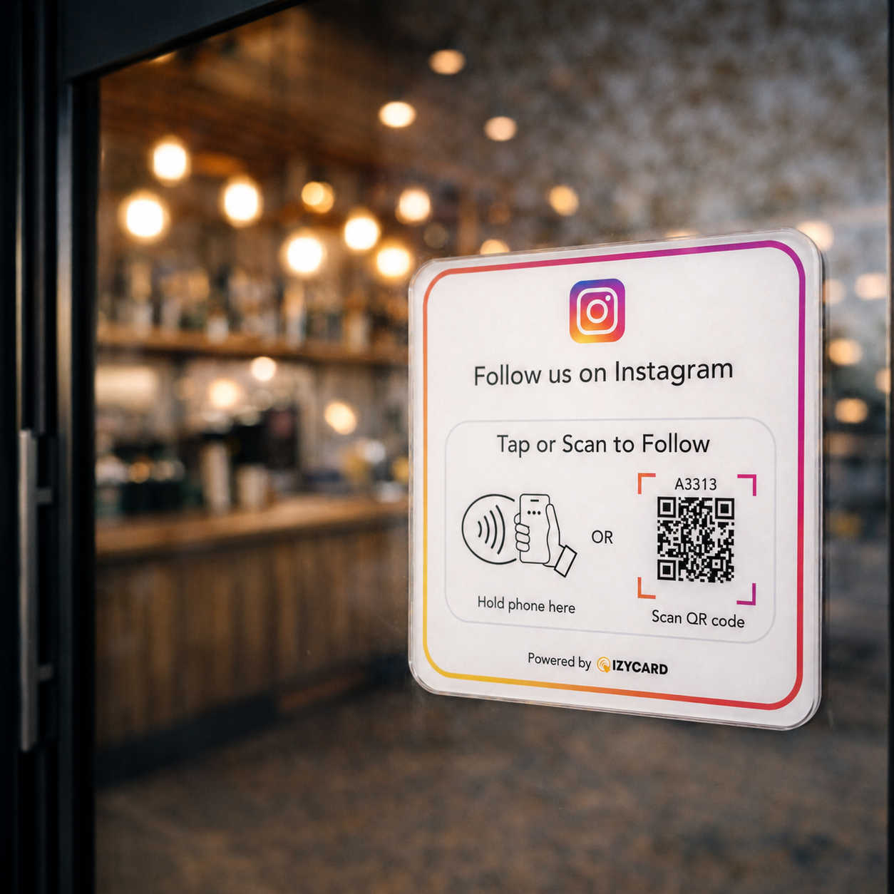 Instagram Follow Smart Stand (3-in-1)