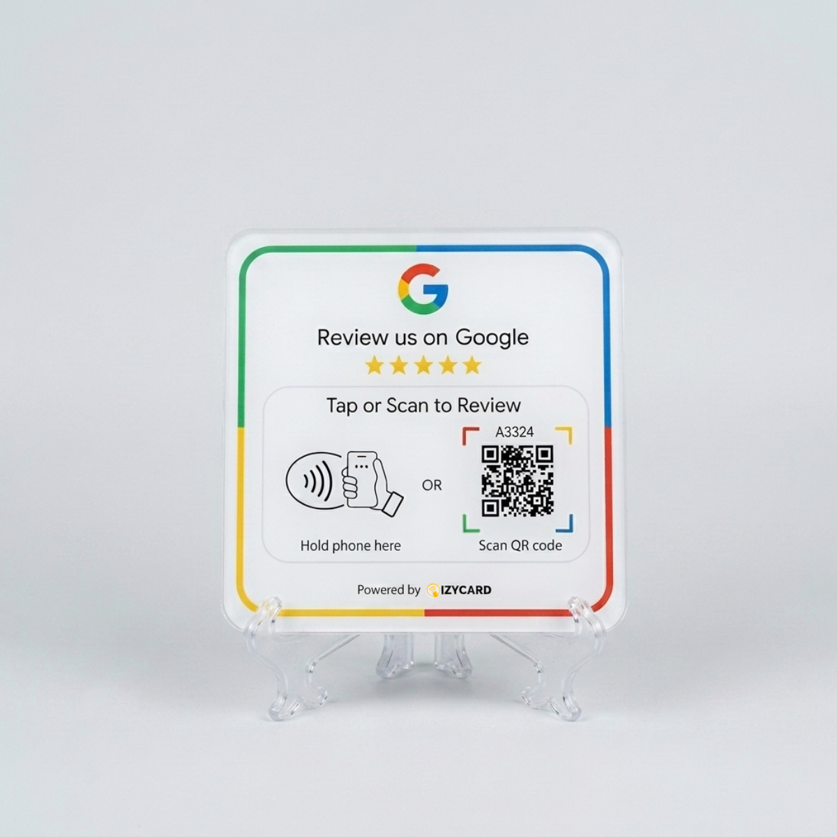 Google Review Smart Stand