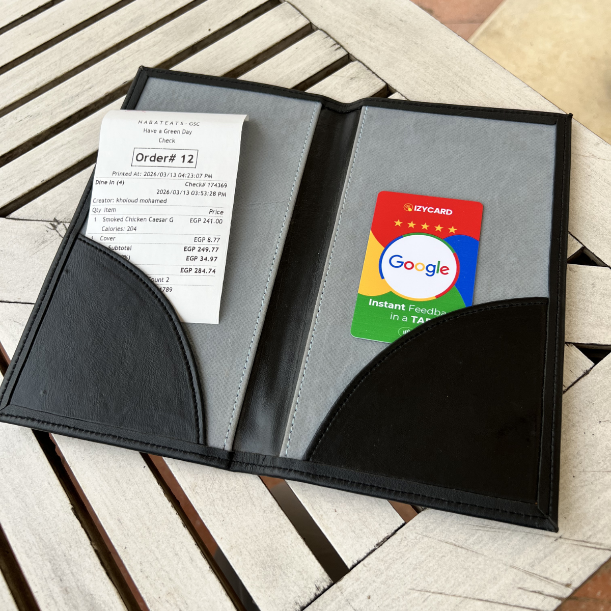 Google Review    IzyCard