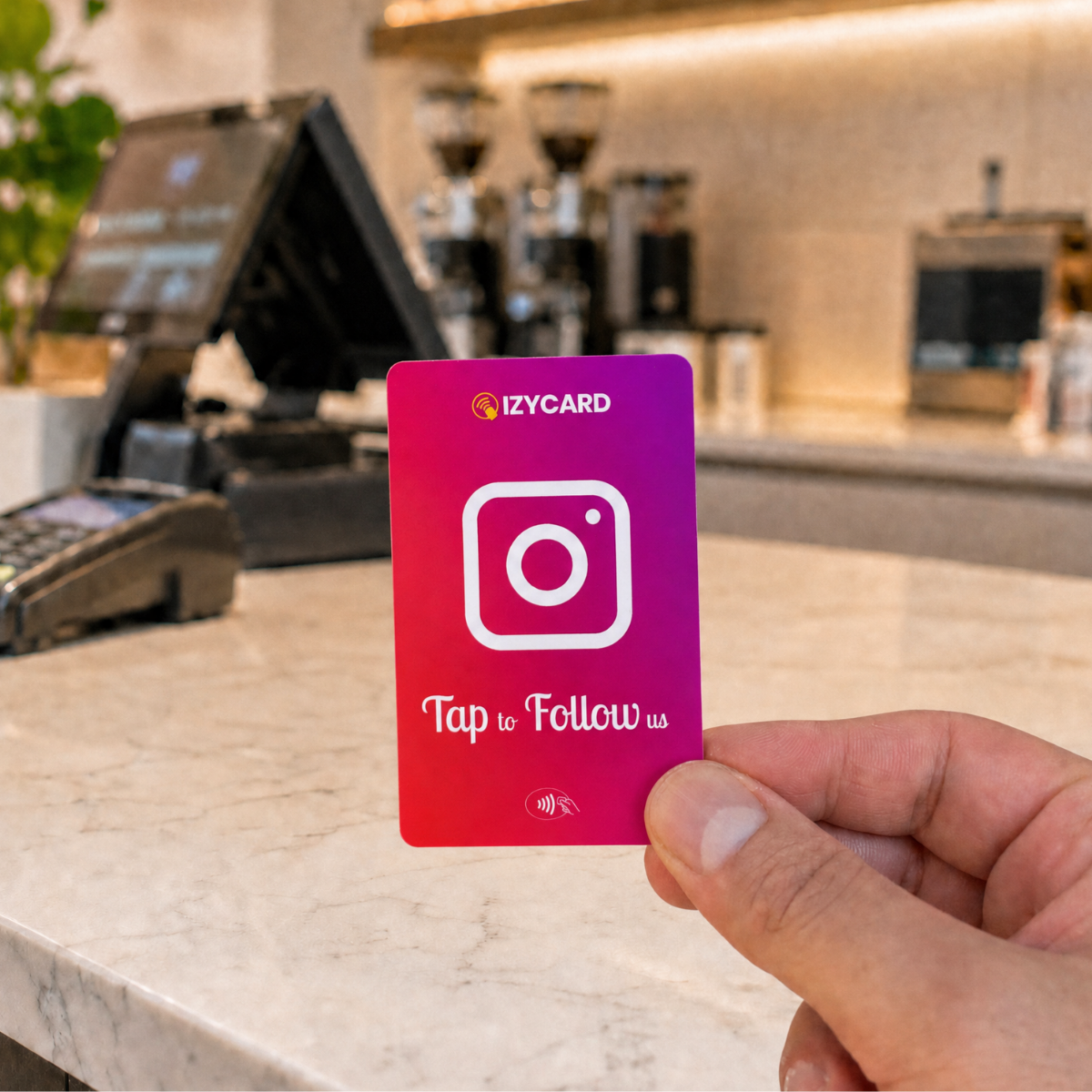 IzyCard Instagram Follow