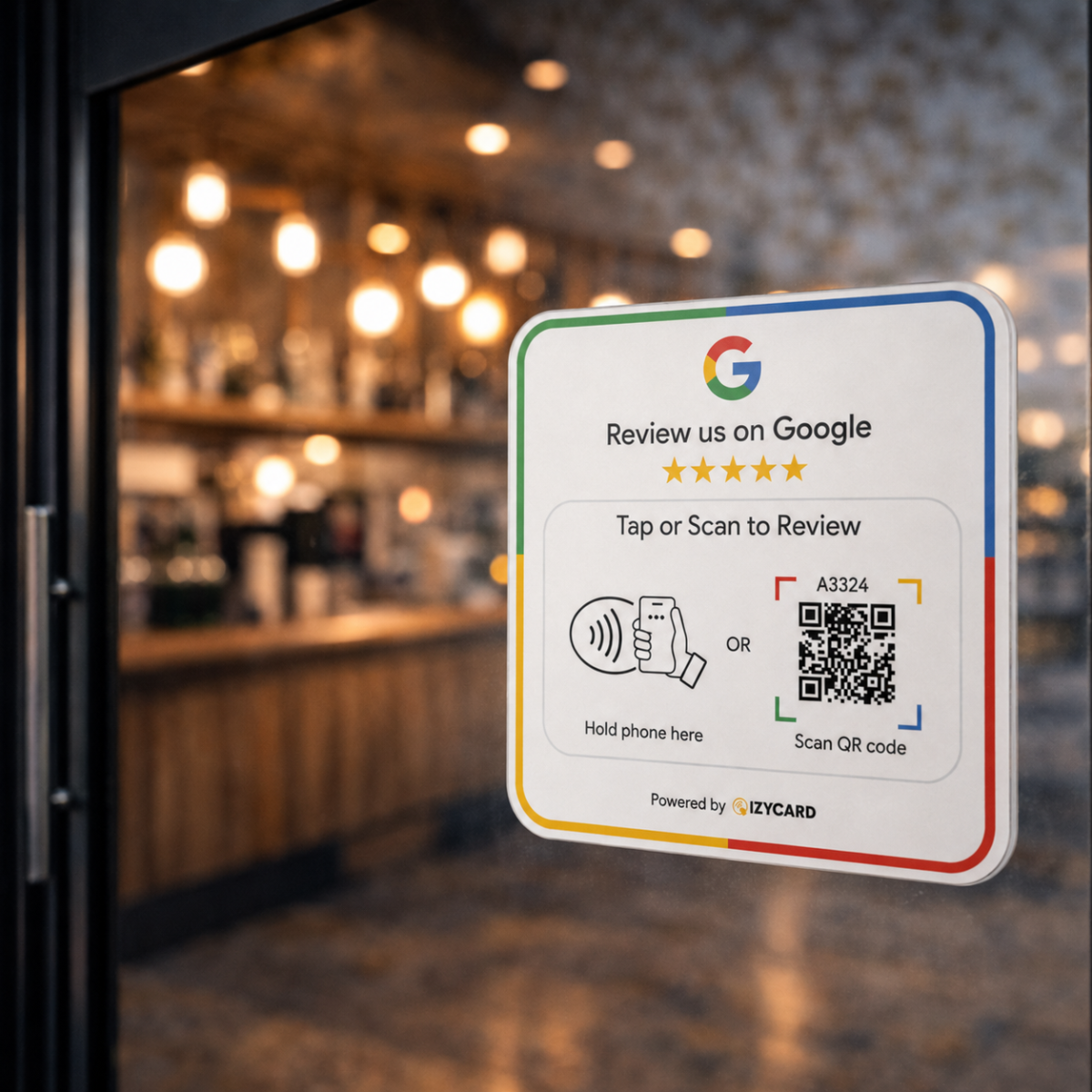 Google Review Smart Stand