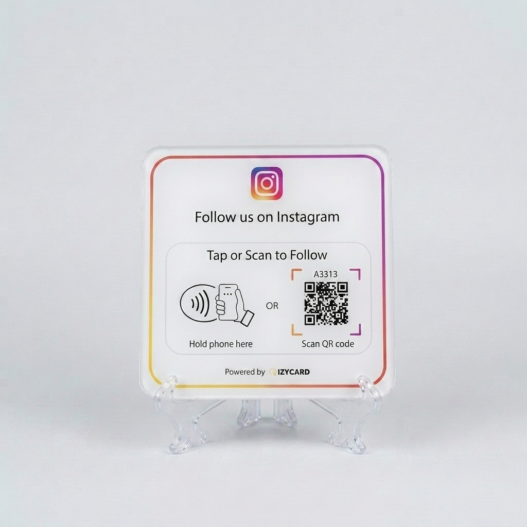 Instagram Follow Smart Stand (3-in-1)