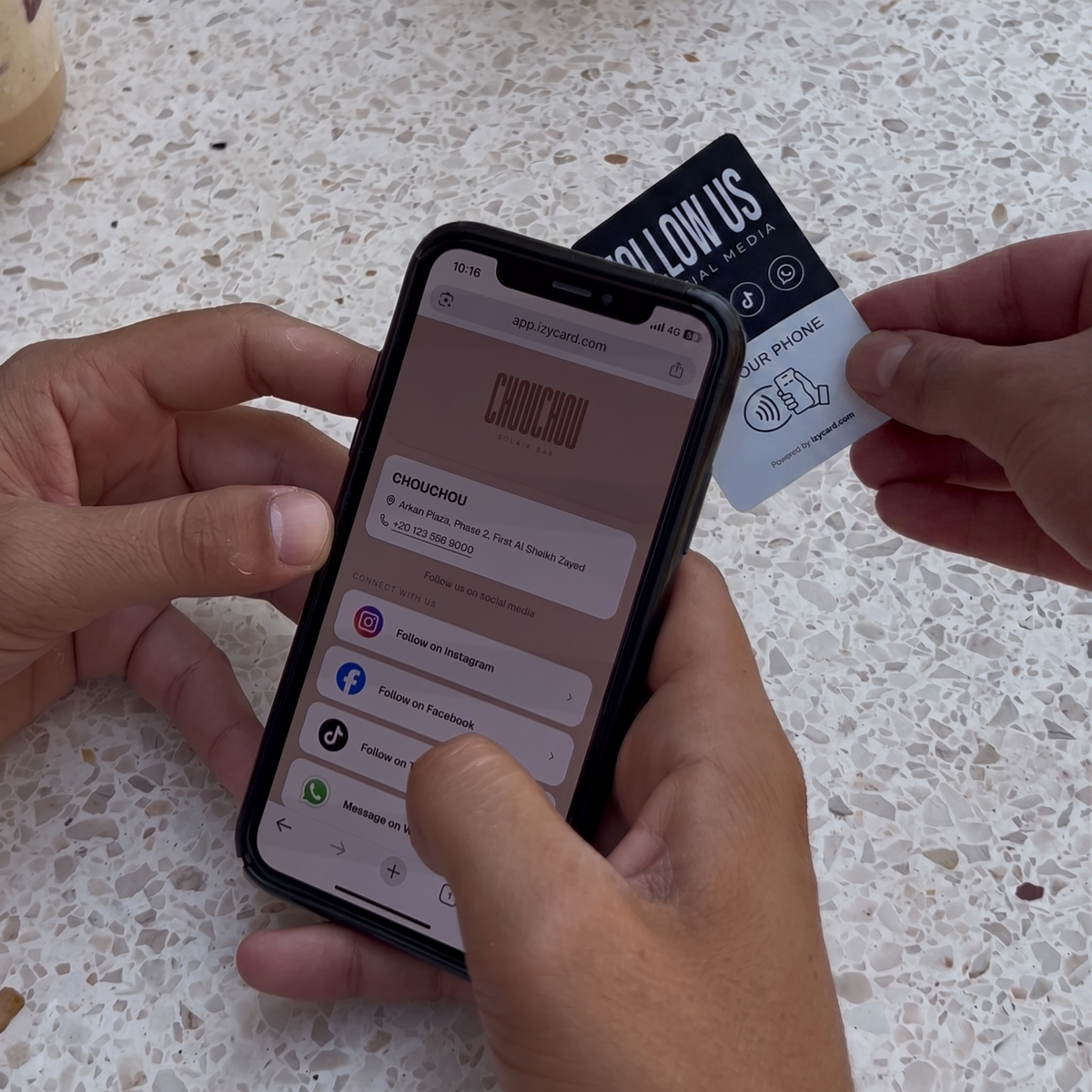 Social Media IzyCard